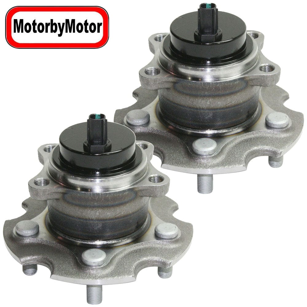 Toyota RAV4 Rear Wheel Bearing Hub Assembly w/ABS, 5 Lugs - 512372 (2 Pack)