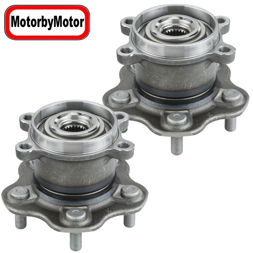 Nissan Rogue Rear Wheel Bearing Hub Assembly, 5 Lugs - 512535 (2 Pack)