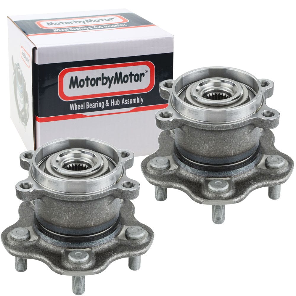 Nissan Rogue Rear Wheel Bearing Hub Assembly, 5 Lugs - 512535 (2 Pack)