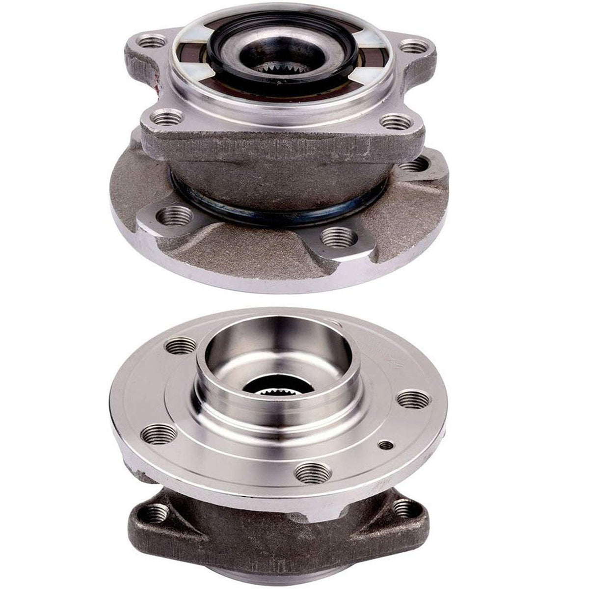 Volvo XC90 Rear Wheel Bearing Hub Assembly 2003-2014, AWD, 5 Lugs - 512273 (2 Pack)