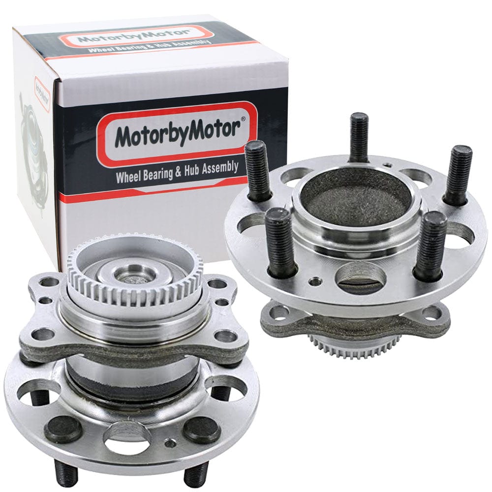 Hyundai Elantra Rear Wheel Bearing Hub Assembly, 5 Lugs - 512492 (2 Pack)