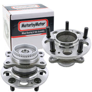 Hyundai Elantra Rear Wheel Bearing Hub Assembly, 5 Lugs - 512492 (2 Pack)