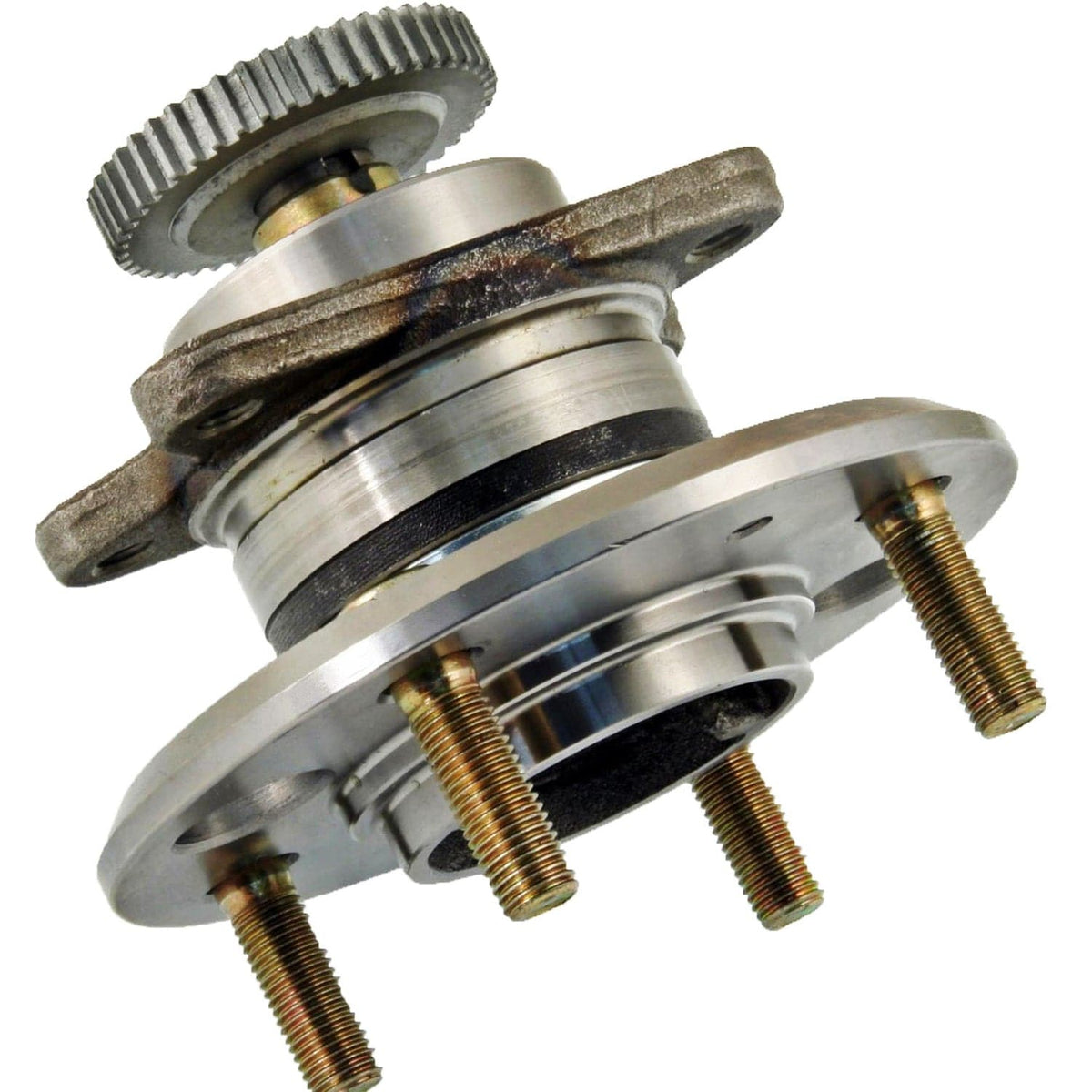 Hyundai Sonata Rear Wheel Bearing Hub Assembly 1999-2005, w/ABS Tone Ring, 2WD FWD, 4 Lugs - 512190