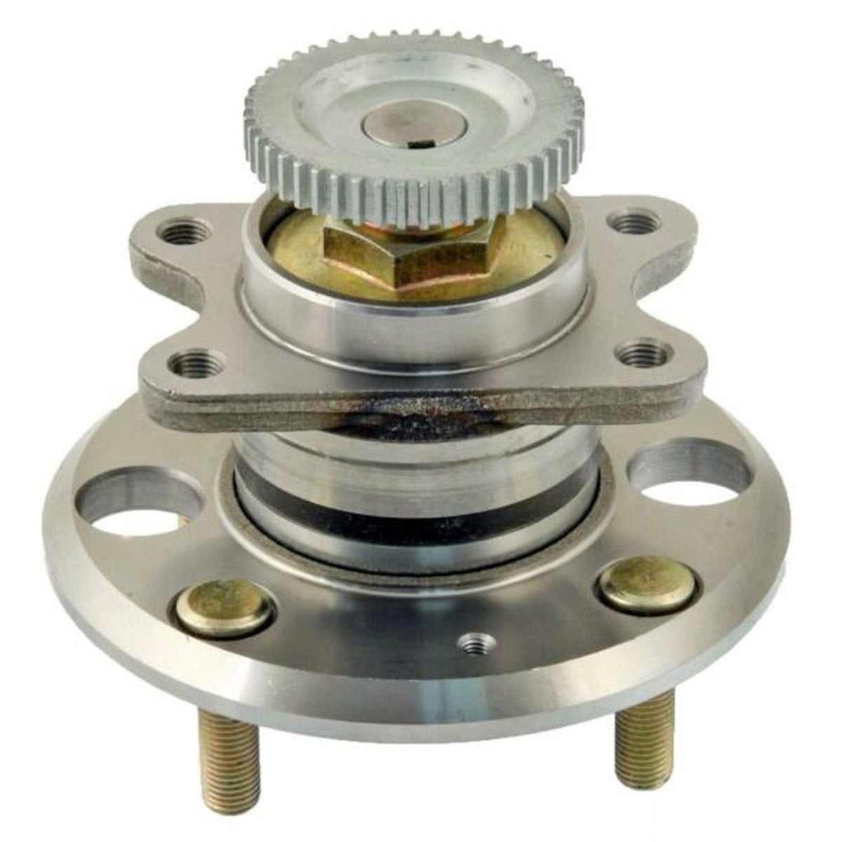Hyundai Sonata Rear Wheel Bearing Hub Assembly 1999-2005, w/ABS Tone Ring, 2WD FWD, 4 Lugs - 512190