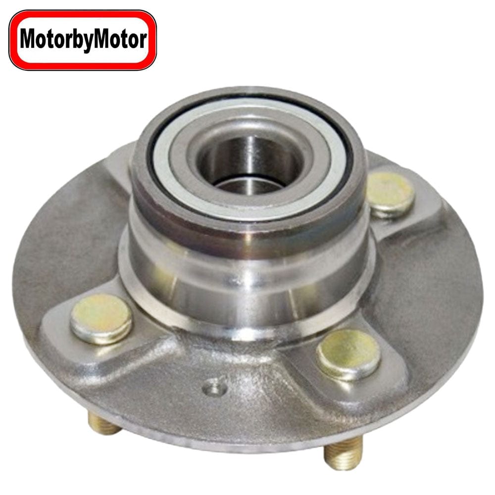 Hyundai Accent Rear Wheel Bearing Hub Assembly 2000-2006, 2WD FWD, w/4 Lugs, Non-ABS - 512193