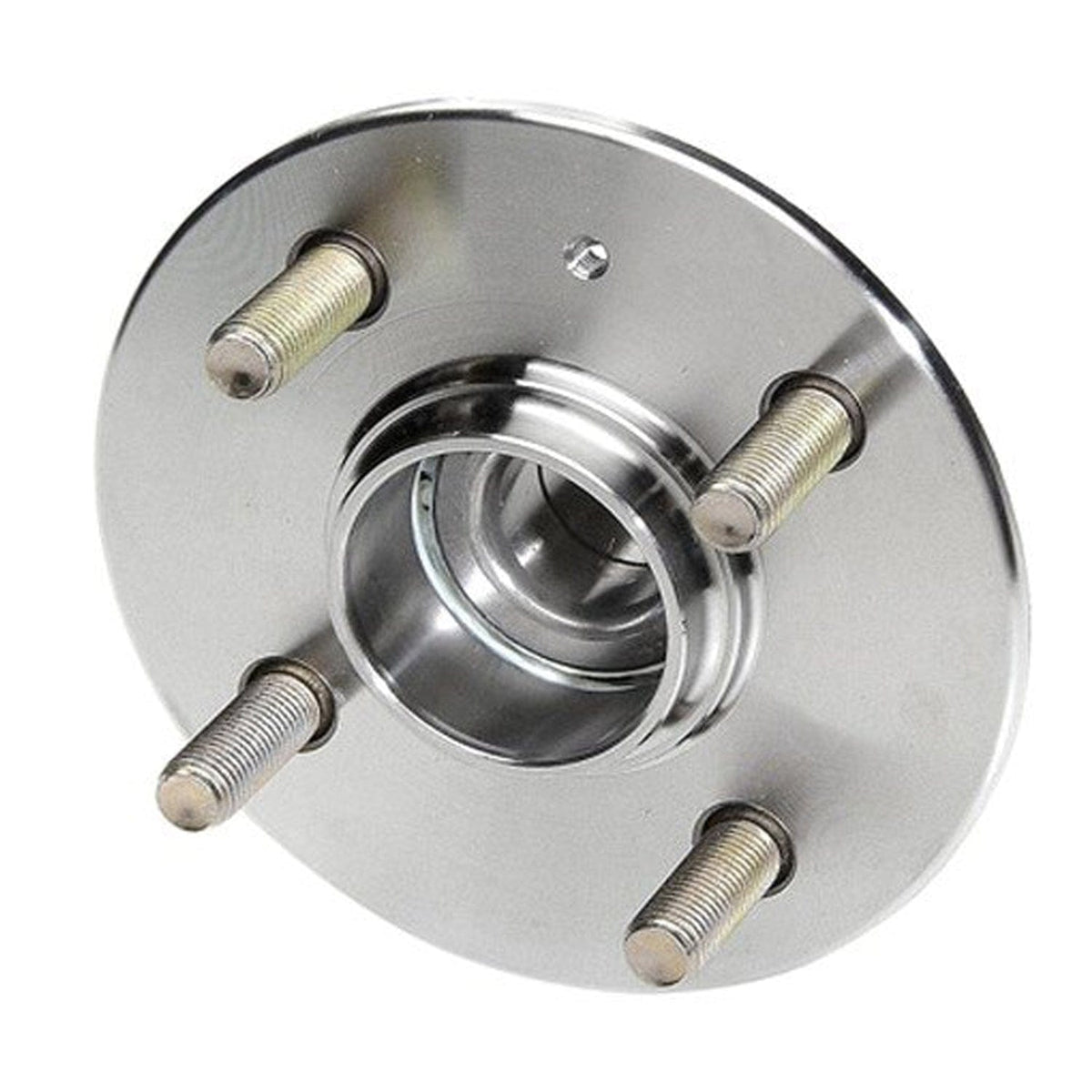 Hyundai Accent Rear Wheel Bearing Hub Assembly 2000-2006, 2WD FWD, w/4 Lugs, Non-ABS - 512193