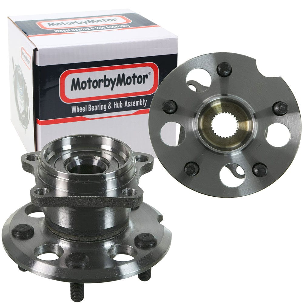 Toyota RAV4 Rear Wheel Bearing Hub Assembly, 5 Lugs AWD -- 512338 (2 Pack)