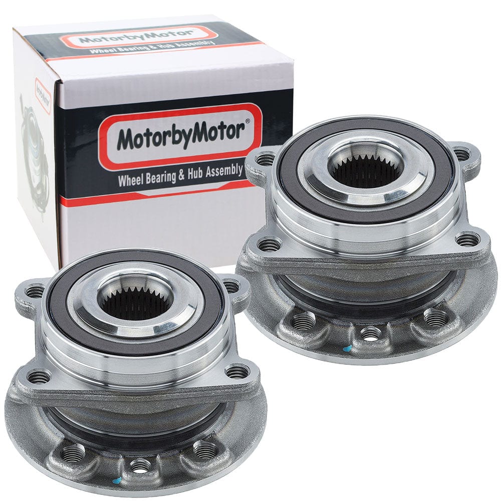 Chrysler Pacifica Rear Wheel Bearing Hub Assembly, 5 Lugs w/ABS -- 512288 (2 Pack)