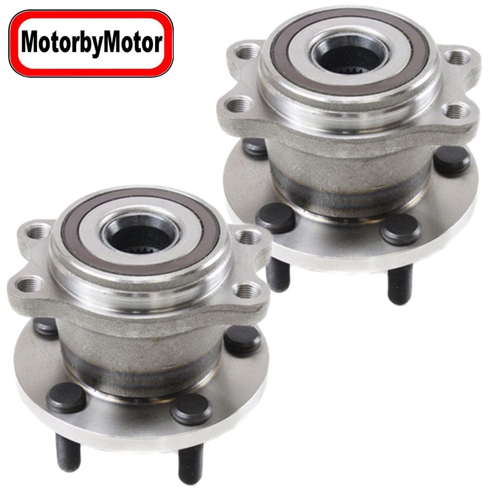 Subaru Outback (2005--2009) Rear Wheel Bearing Hub Assembly, 5 Lugs -- 512293 (2 Pack)