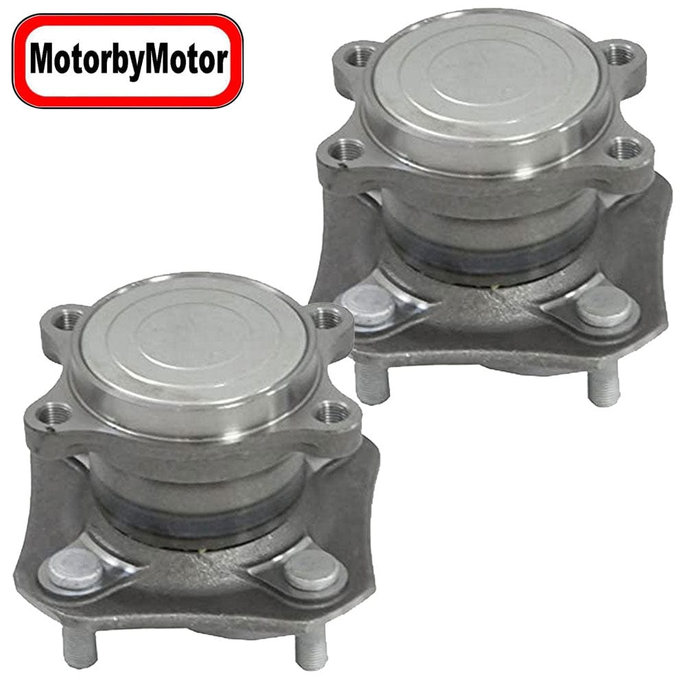 Nissan Sentra Rear Wheel Bearing Hub Assembly, 4 Lugs -- 512385 (2 Pack)