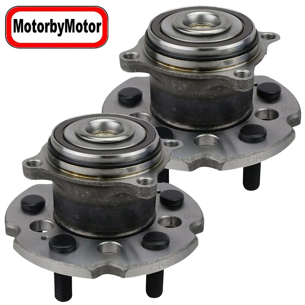 Honda Pilot Rear Wheel Bearing Hub Assembly, 5 Lugs 2WD w/ABS -- 512416 (2 Pack)