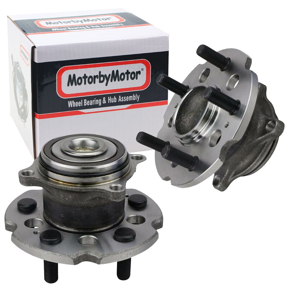 Honda Pilot Rear Wheel Bearing Hub Assembly, 5 Lugs 2WD w/ABS -- 512416 (2 Pack)