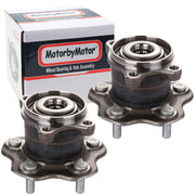 Nissan Juke Rear Wheel Bearing Hub Assembly w/5 Lugs AWD 512373 (2 PACK)