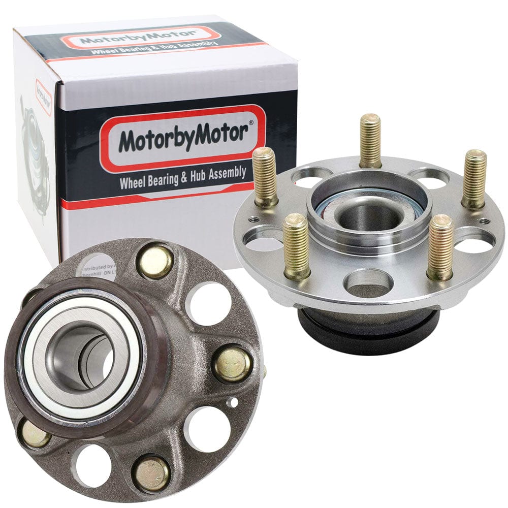 Honda CR-Z Rear Wheel Bearing Hub Assembly, 5 Lugs -- 512481 (2 Pack)