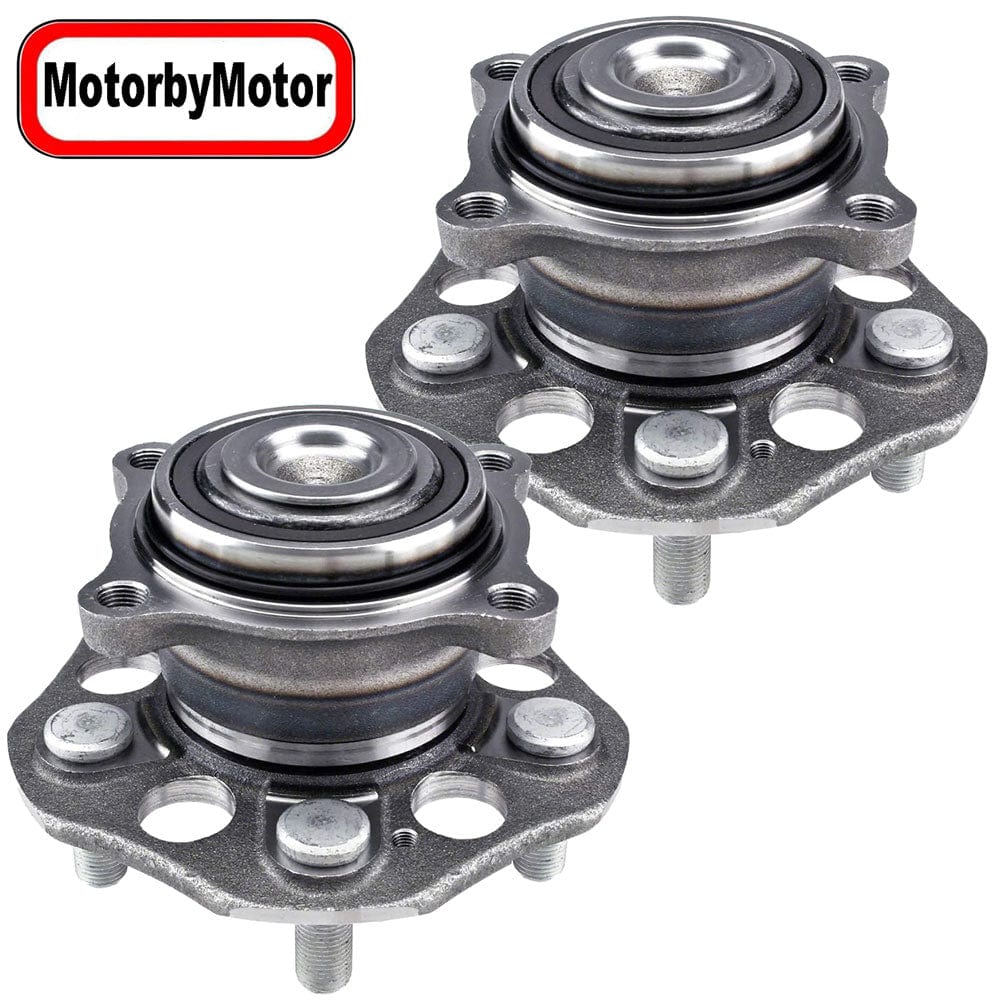 Honda Odyssey Rear Wheel Bearing Hub Assembly, 5 Lugs -- 512366 (2 Pack)