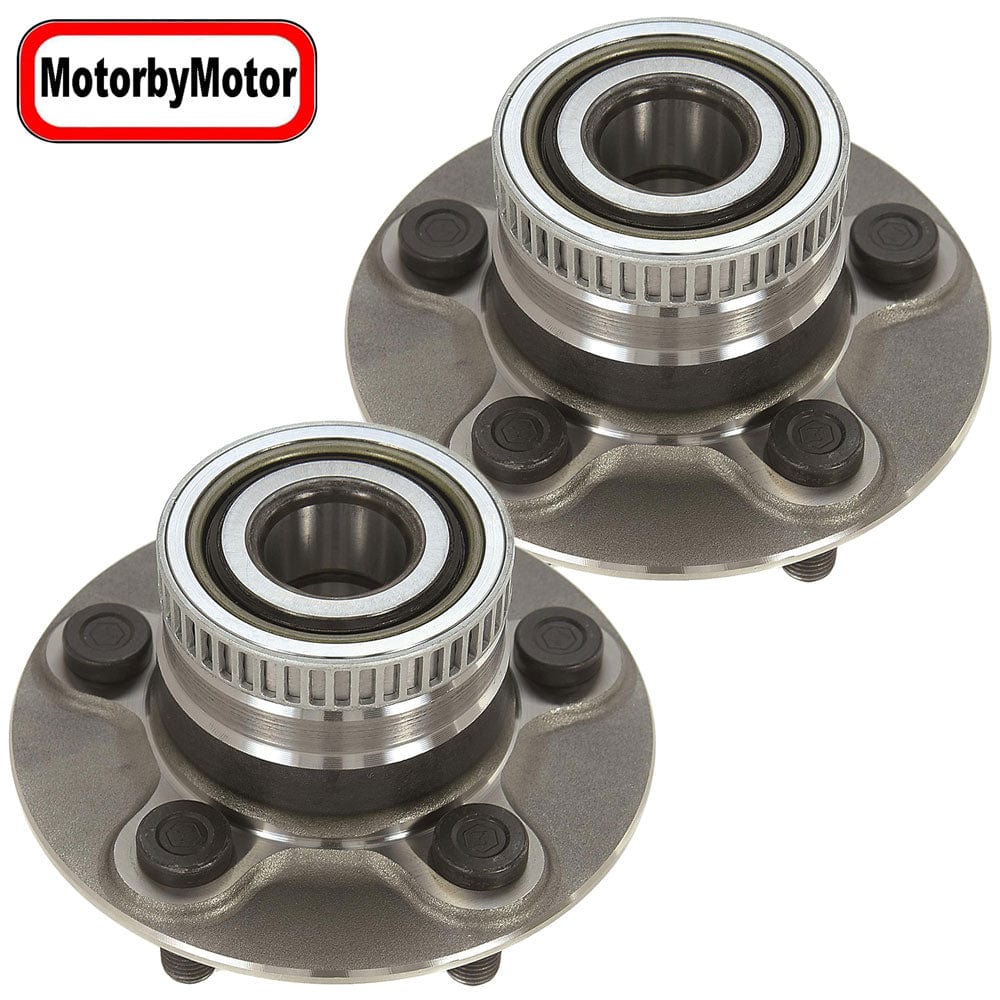 Chrysler PT Cruiser Rear Wheel Bearing Hub Assembly w/ABS, 2WD FWD, 5 Lugs - 512167 (2 Pack)