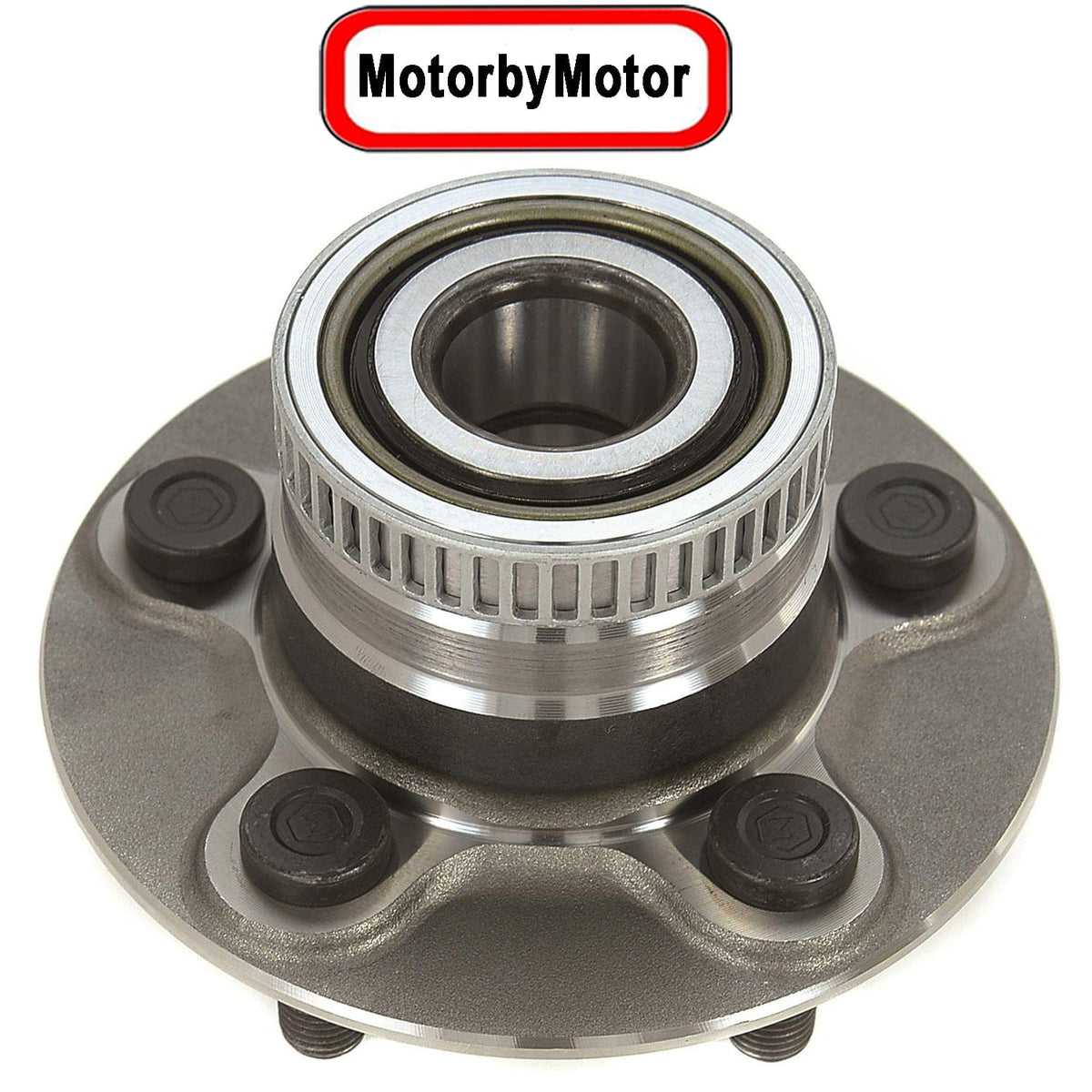 Chrysler PT Cruiser Rear Wheel Bearing Hub Assembly w/ABS, 2WD FWD, 5 Lugs - 512167 (2 Pack)