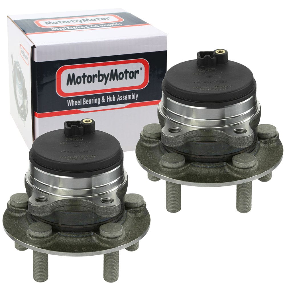 Ford Edge Rear Wheel Bearing Hub Assembly, 5 Lugs -- 512580 (2 Pack)