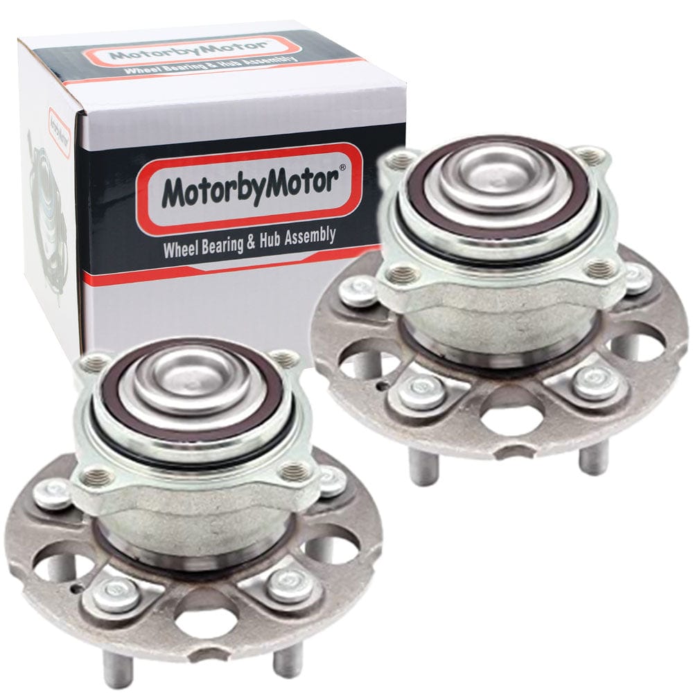 Honda CR-V Rear Wheel Bearing Hub Assembly, 5 Lugs 2WD -- 512344 (2 Pack)