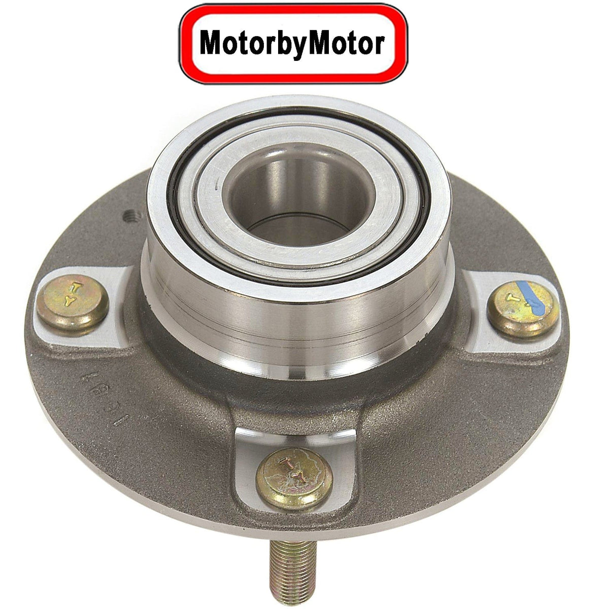 Hyundai Elantra Rear Wheel Bearing Hub Assembly w/4 Lugs, Non-ABS - 512194 (2 Pack)