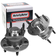 Chevrolet HHR 2006--2007 Rear Wheel Bearing Hub Assembly, 5 Lugs Non-ABS -- 512287 (2 Pack)