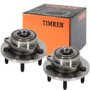 TIMKEN TKHA590034 Front Wheel Bearing Hub Assembly 2005-2008 Dodge Dakota Raider Non-ABS 2WD (2 PACK)