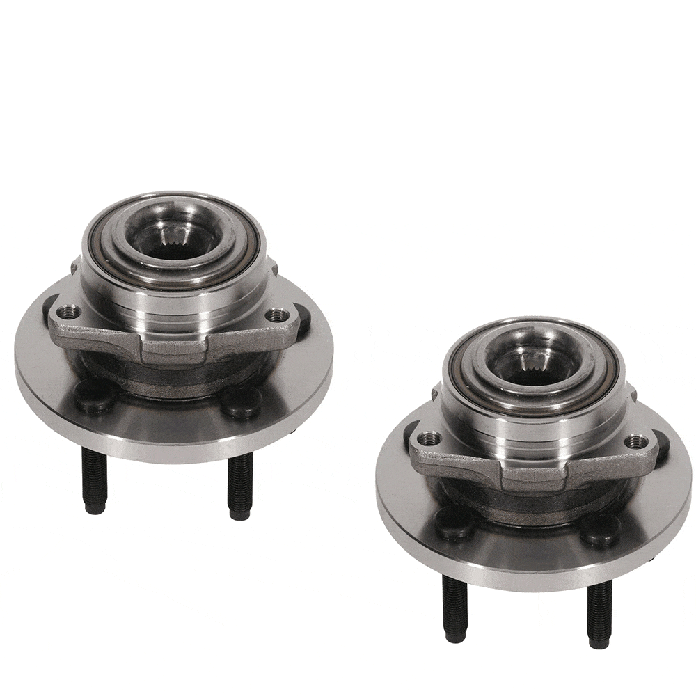 TIMKEN TKHA590034 Front Wheel Bearing Hub Assembly 2005-2008 Dodge Dakota Raider Non-ABS 2WD (2 PACK)