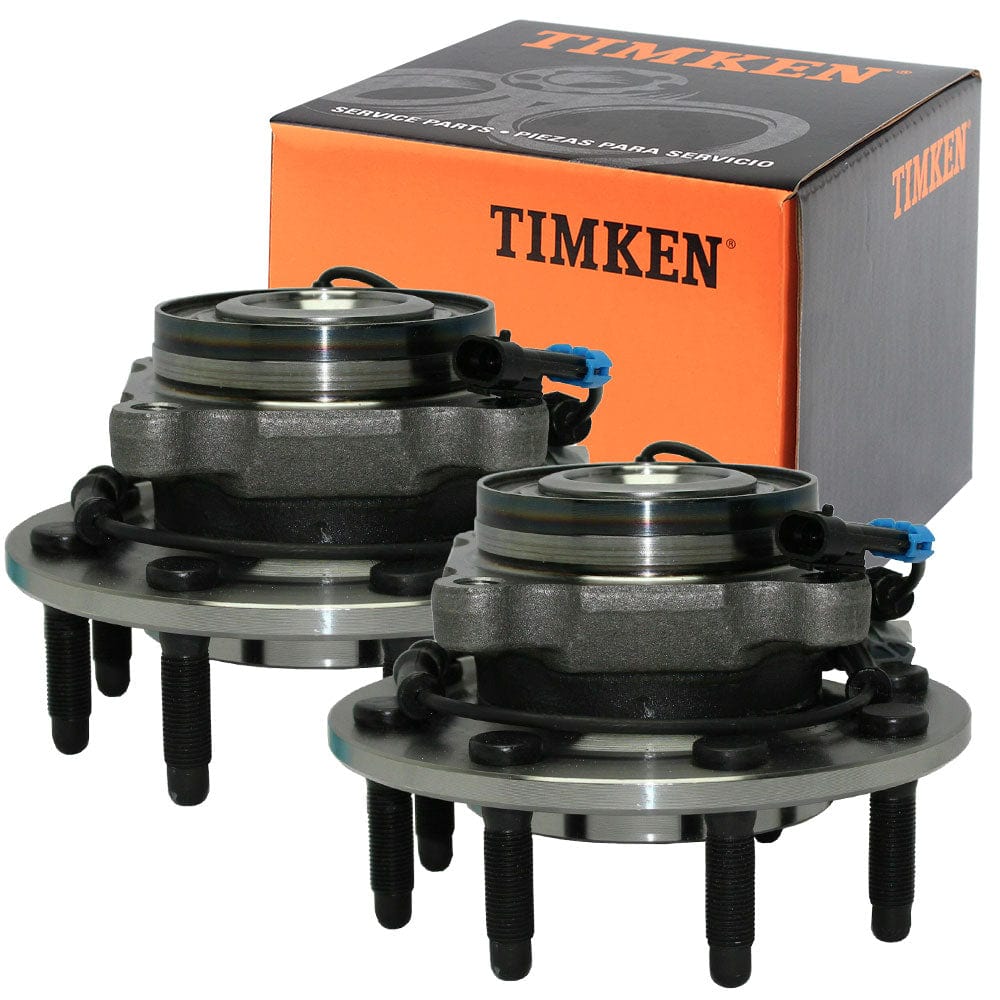 Timken TKSP580312 Front Wheel Bearing Hub Assembly Chevy GMC Sierra 3500 2500 HD 4WD (2 PACK)