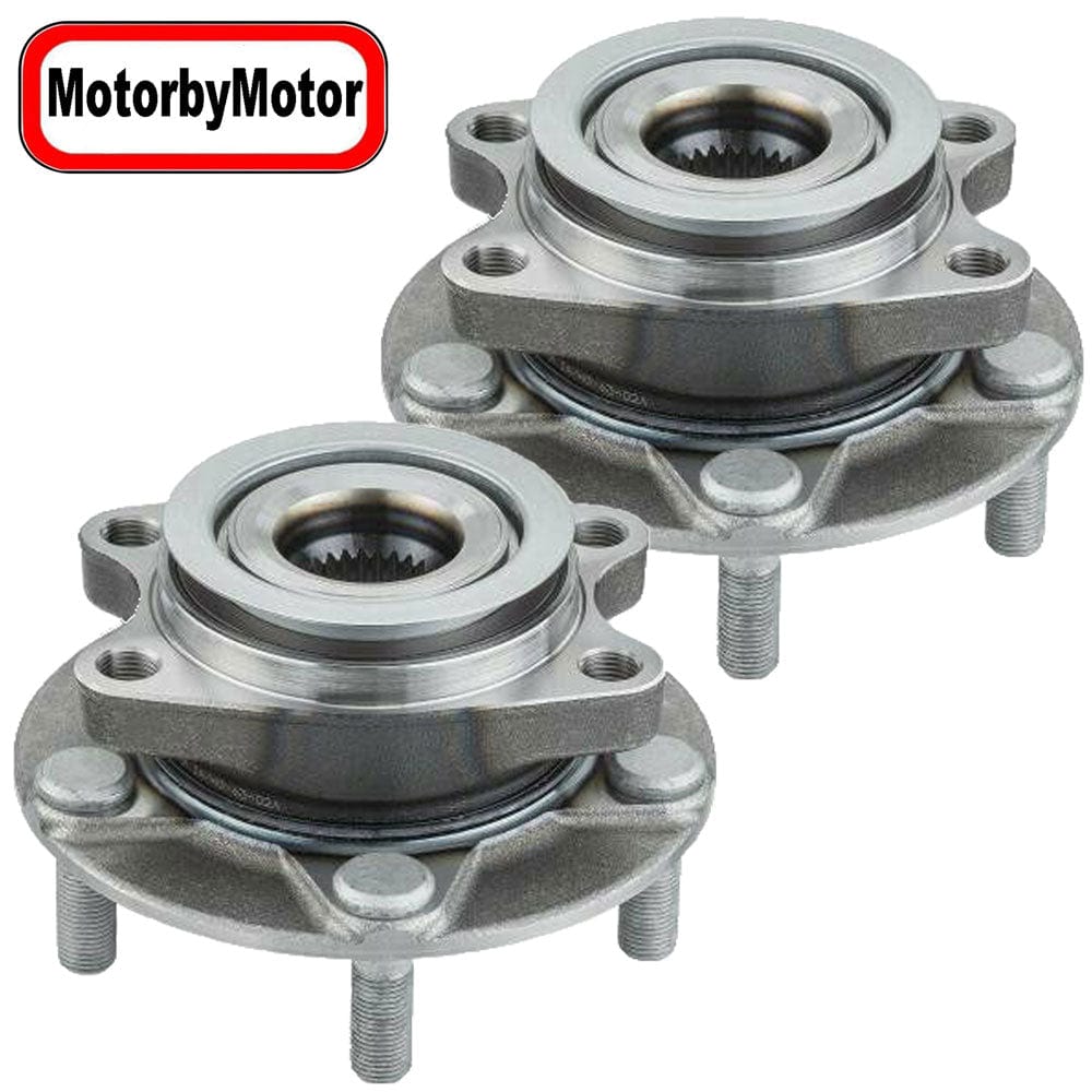 Nissan Juke Front Wheel Bearing Hub Assembly 5 Lugs 513336 (2 Pack)