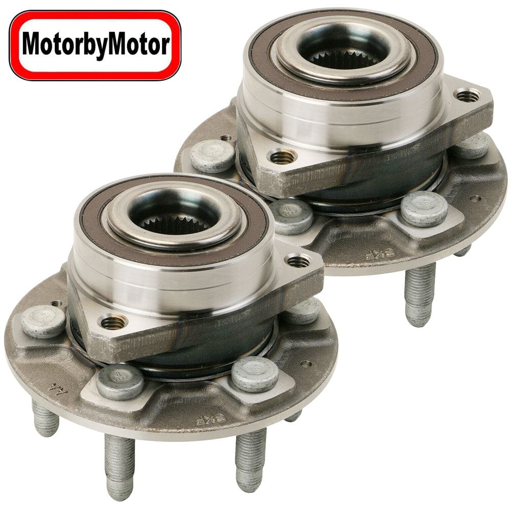 Cadillac XT5 2017-2019 Wheel Bearing w/6 Lugs AWD-RB512593 (2 Pack)
