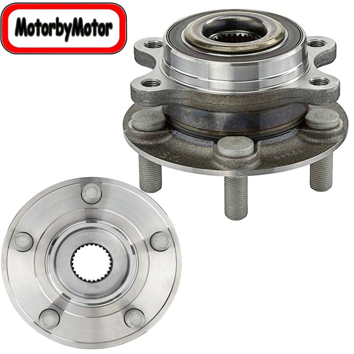 Ford Edge Wheel Bearing Hub Assembly w/ABS 5 Lugs 513394 (2 Pack)