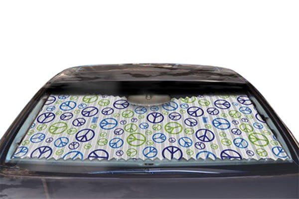 Dash Designs Peace Retractable Sun Shades